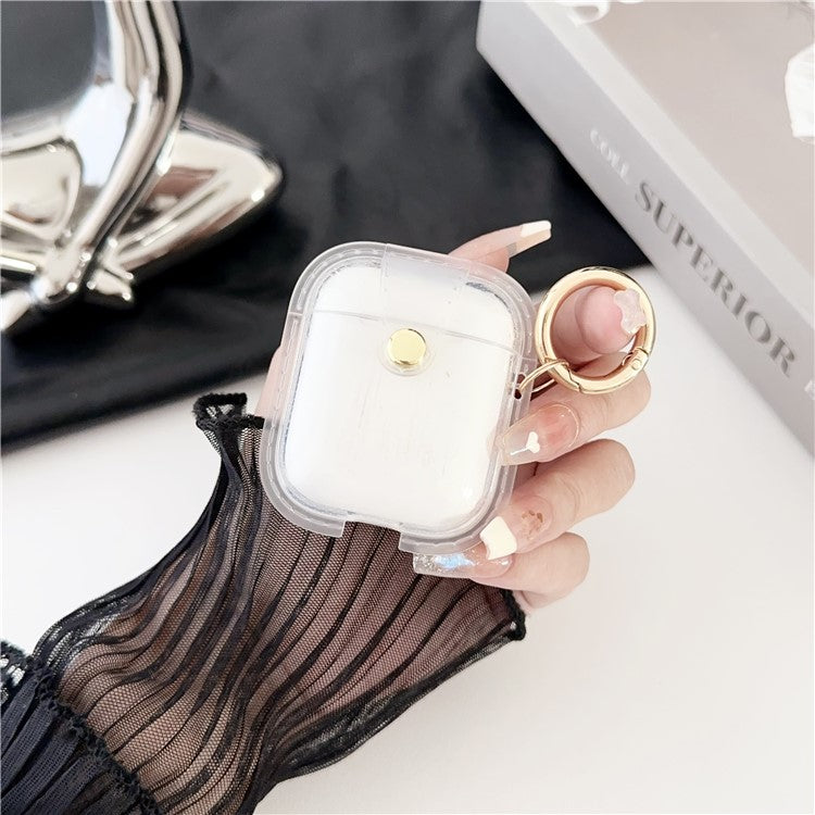 For Apple AirPods with Charging Case (2016) / (2019) / Apple AirPods with Wireless Charging Case (2019) Protective Cover - Transparent