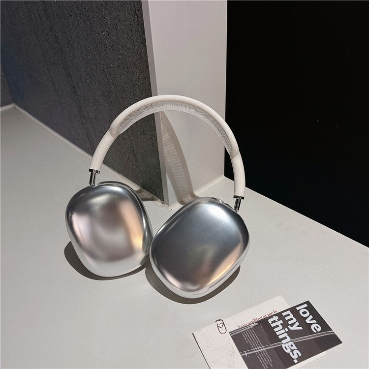 For AirPods Max 2024 (USB-C) / Max 1 Pair Electroplating TPU Earmuff Shell Headphone Protective Cover