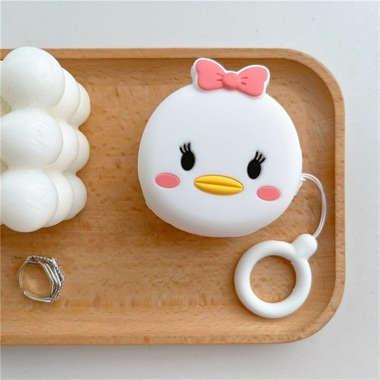 For Samsung Galaxy Buds2 Pro Cartoon Shape Earphone Cover Silicone Case - Duck