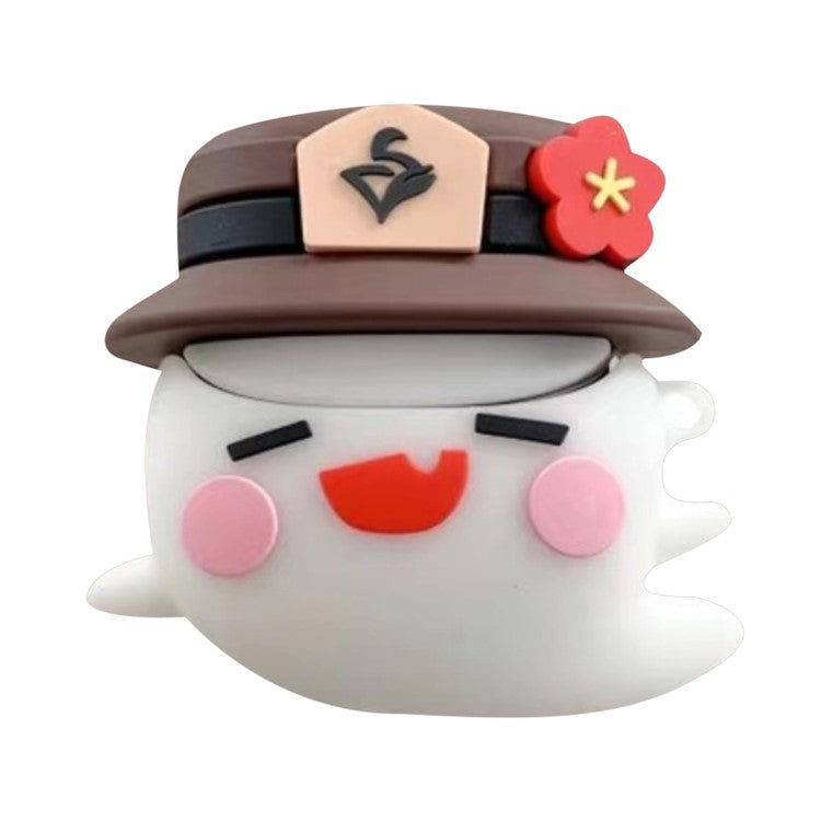 For Samsung Galaxy Buds2 Pro Lovely Cartoon Bluetooth Earphone Silicone Anti-Drop Cover - Walnut Ghost