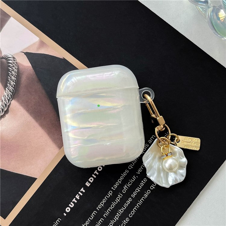 IMD TPU Case with Pendant for Apple AirPods with Charging Case (2016) / (2019) / AirPods with Wireless Charging Case (2019)