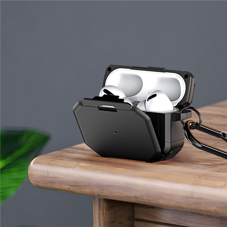 DUX DUCIS PECF Series For Apple AirPods with Charging Case (2016) / (2019) / AirPods with Wireless Charging Case (2019) Earphone Cover - Black