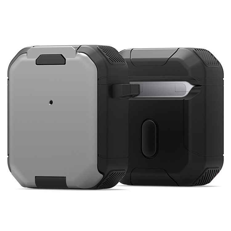 DUX DUCIS PECF Series For Apple AirPods with Charging Case (2016) / (2019) / AirPods with Wireless Charging Case (2019) Earphone Cover - Grey