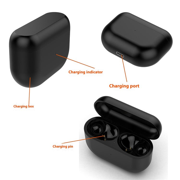 M025 For Jabra Elite 10 Replacement Charging Box Bluetooth Earphone Charge Case (Headset Not Included)