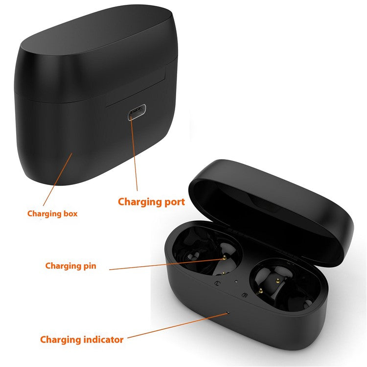 M022 For Jabra Elite 4 / 3 Replacement Charging Case Bluetooth Earbuds Charge Box (Headset Not Included)