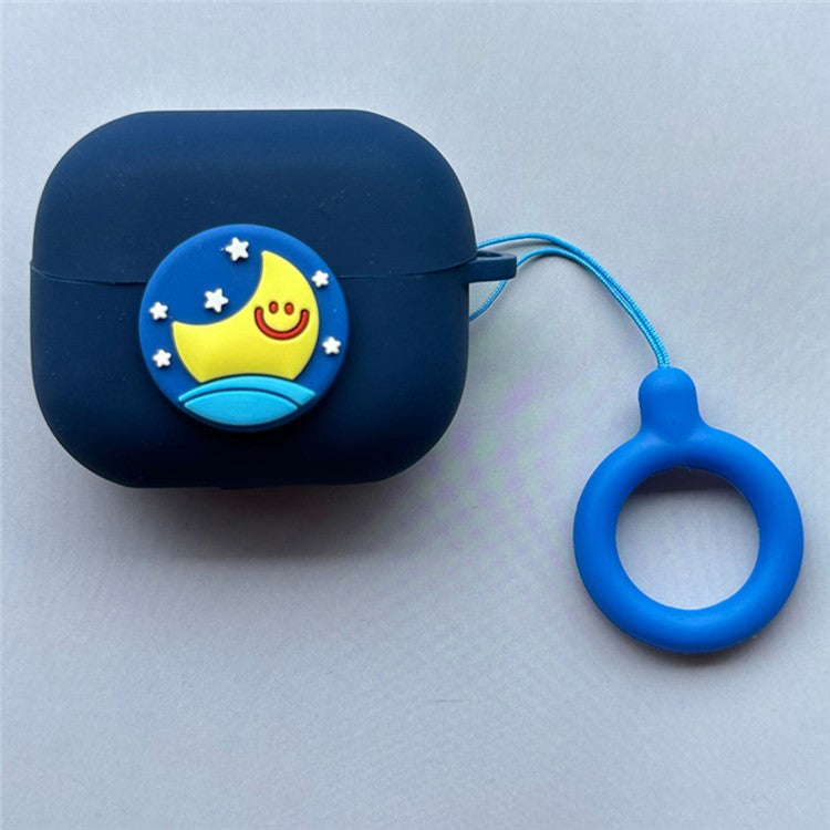 For Samsung Galaxy Buds3 Pro / Buds3 Bluetooth Earphone Silicone Cover Lovely Cartoon Sleeve - Style R