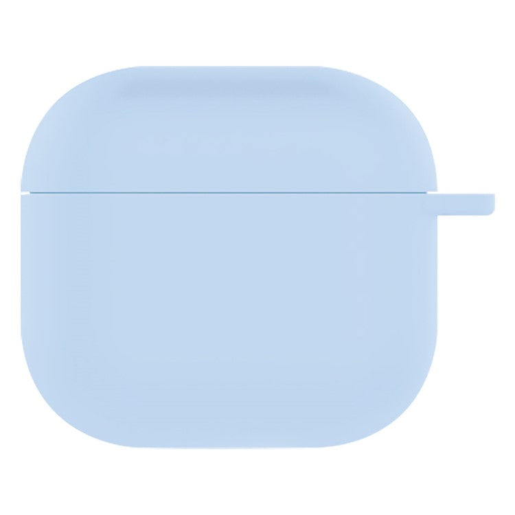 For AirPods 4 Silicone Case Soft Wireless Earbud Organizer Cover - Sky Blue