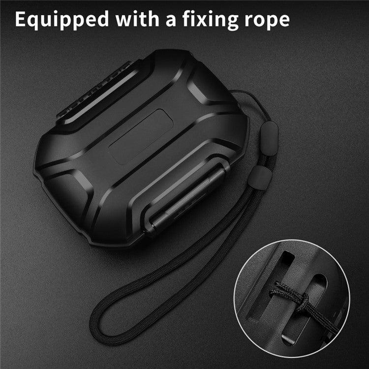 TRN MAG+ Earphone Storage Box Anti-fall Headset Accessories Sealed Waterproof Storage Case - Matte Black