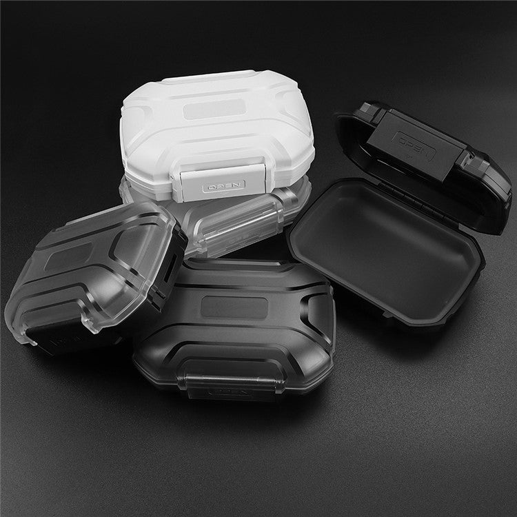 TRN MAG+ Earphone Storage Box Anti-fall Headset Accessories Sealed Waterproof Storage Case - Matte Black