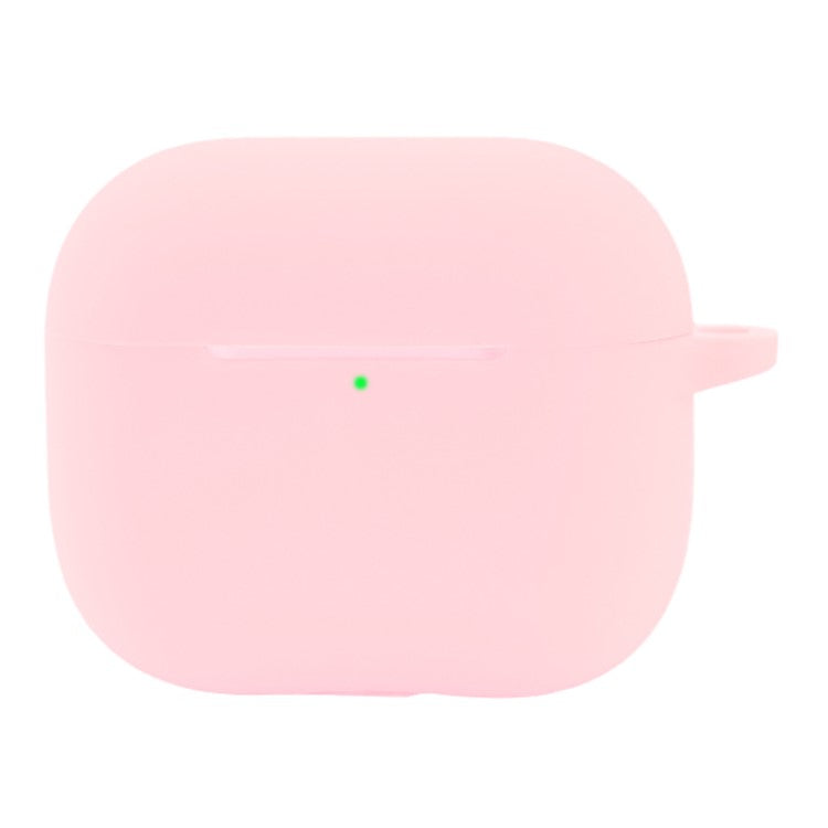 For AirPods 4 Case Bluetooth Earphone Silicone Case Earbud Protective Cover - Pink