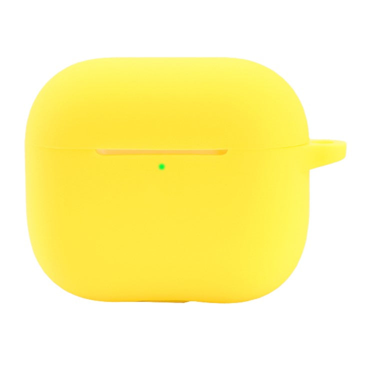 For AirPods 4 Case Bluetooth Earphone Silicone Case Earbud Protective Cover - Yellow