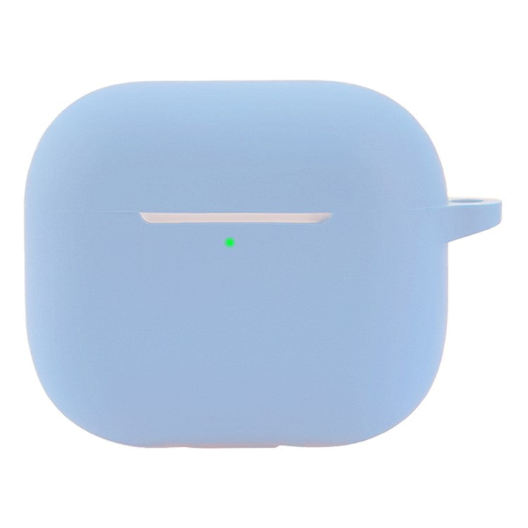 For AirPods 4 Case Bluetooth Earphone Silicone Case Earbud Protective Cover - Sky Blue