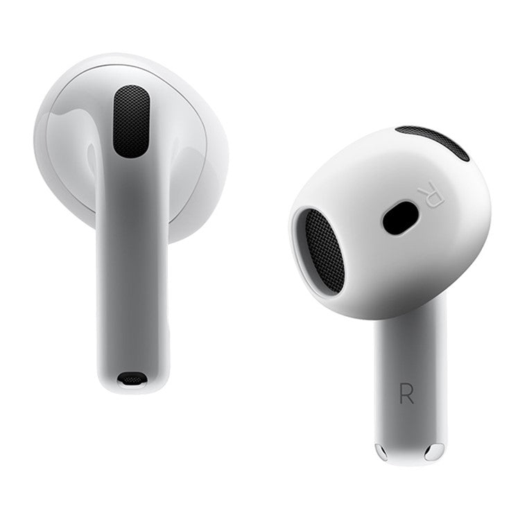 For AirPods 4 Earbuds Anti-slip Silicone Cover Bluetooth Earphones Earmuffs Ear Tips - Transparent