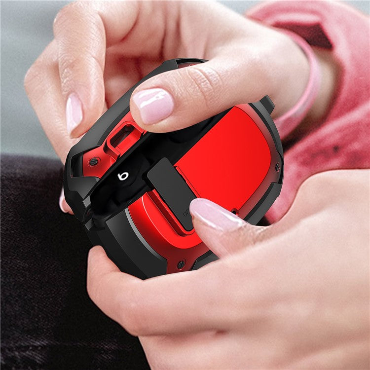 Snap-on Lid Design Bluetooth Earphone Anti-drop Protective Cover Case for Beats Studio Buds - Style 1