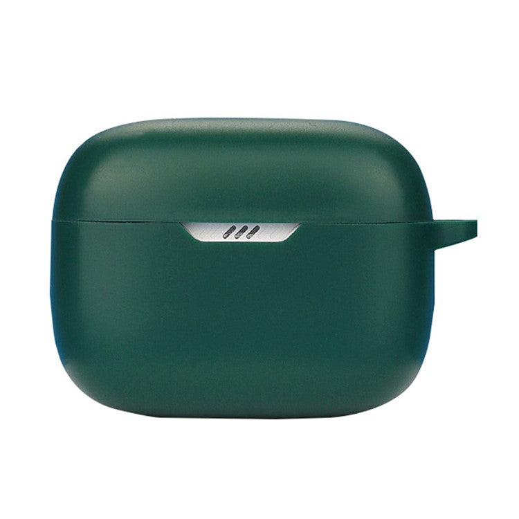 Silicone Sleeve for JBL T230NC TWS Earphone Charging Bin Silicone Headset Anti-fall Protective Case - Green