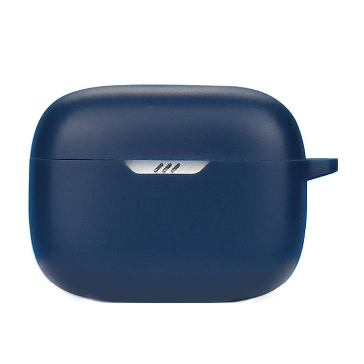 Silicone Sleeve for JBL T230NC TWS Earphone Charging Bin Silicone Headset Anti-fall Protective Case - Blue