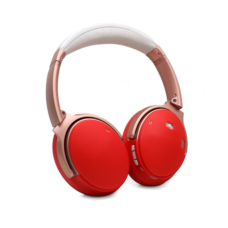 For Bose QuietComfort 35 II 1 Pair Silicone Case Headphone Ear Pads Protective Cover - Red