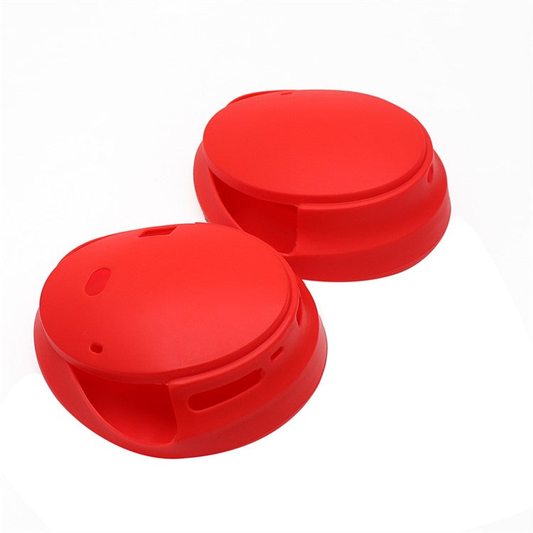 For Bose QuietComfort 35 II 1 Pair Silicone Case Headphone Ear Pads Protective Cover - Red