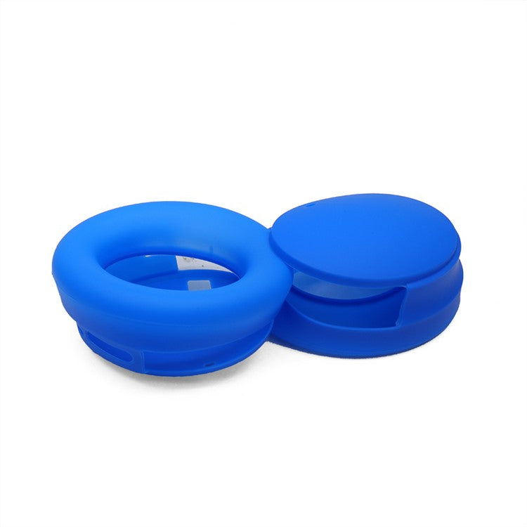 For Bose QuietComfort 35 II 1 Pair Silicone Case Headphone Ear Pads Protective Cover - Blue