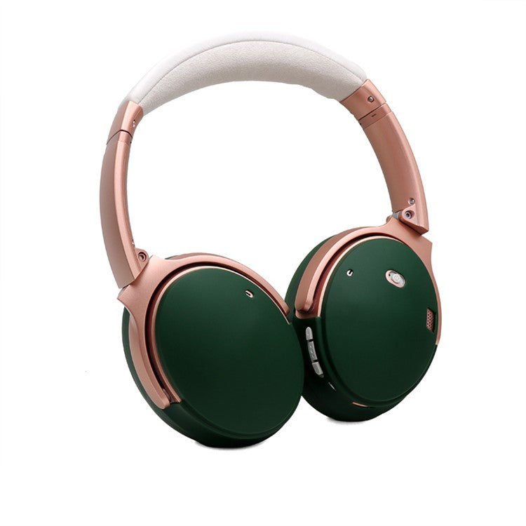 For Bose QuietComfort 35 II 1 Pair Silicone Case Headphone Ear Pads Protective Cover - Green