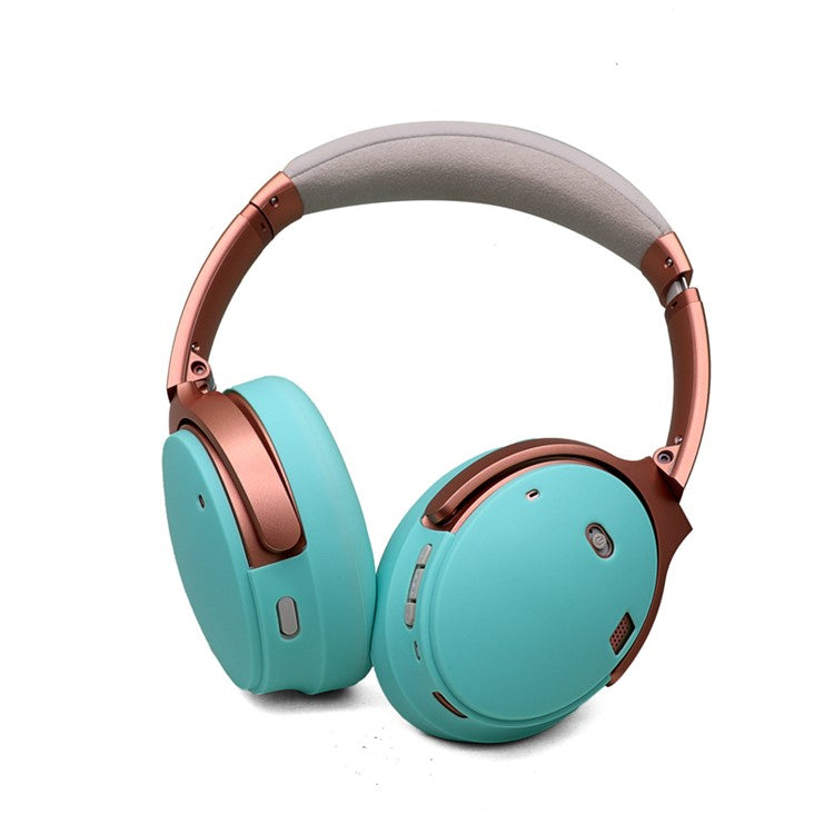 For Bose QuietComfort 35 II 1 Pair Silicone Case Headphone Ear Pads Protective Cover - Cyan