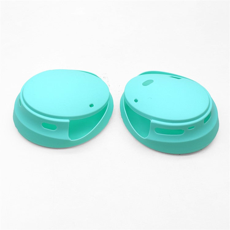 For Bose QuietComfort 35 II 1 Pair Silicone Case Headphone Ear Pads Protective Cover - Cyan