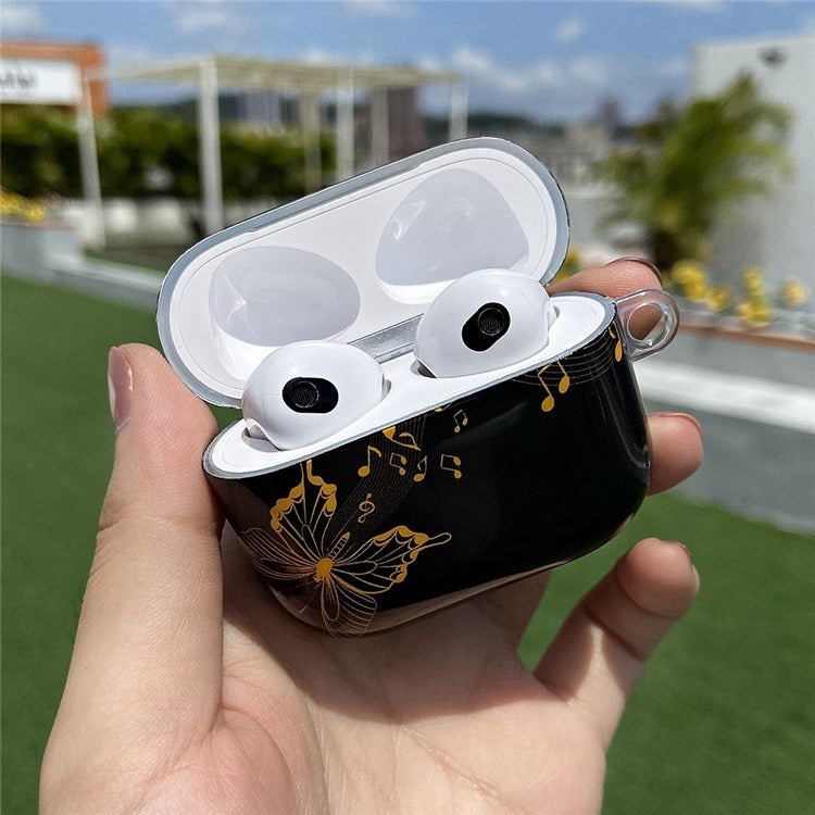 For Apple AirPods 3 IMD Stylish Pattern Protective Cover Earphone Charging Box Drop-proof TPU Case - Insect/Ant