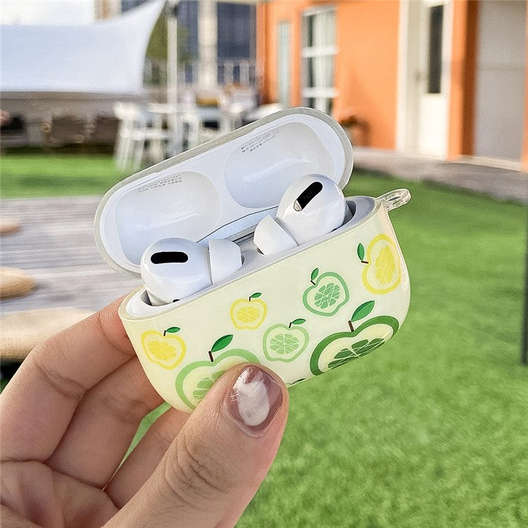 For Apple AirPods Pro Stylish Pattern IMD Protective Cover Earphone Charging Box Shockproof TPU Case - Insect/Ant