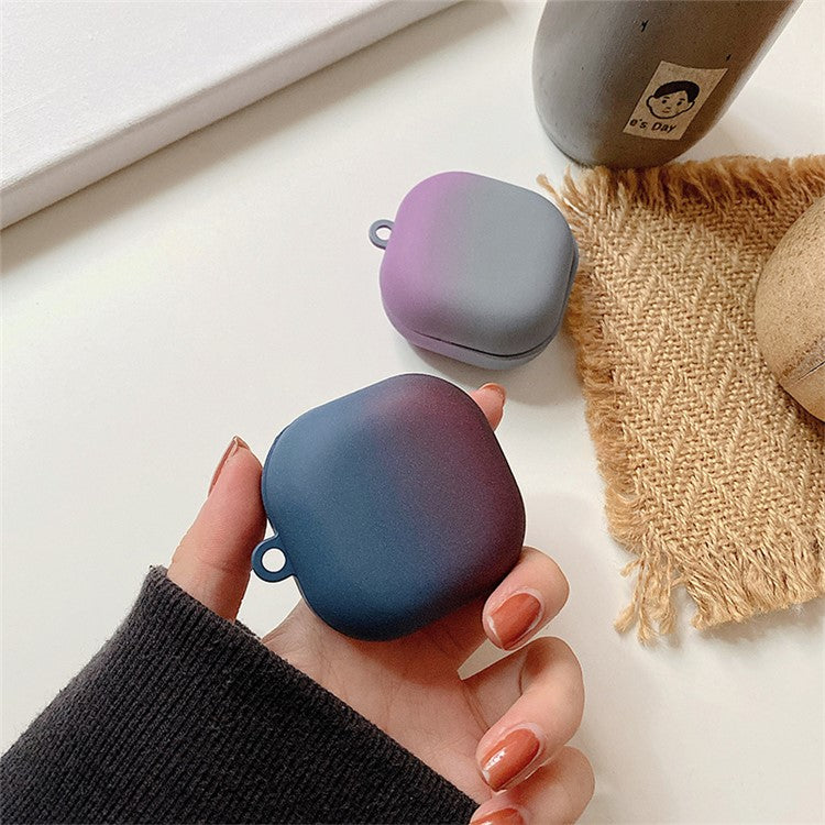 For Samsung Galaxy Buds2 / Buds Live / Buds Pro / Buds FE / Buds2 Pro PC Earphone Cover - Blue  /  Purple