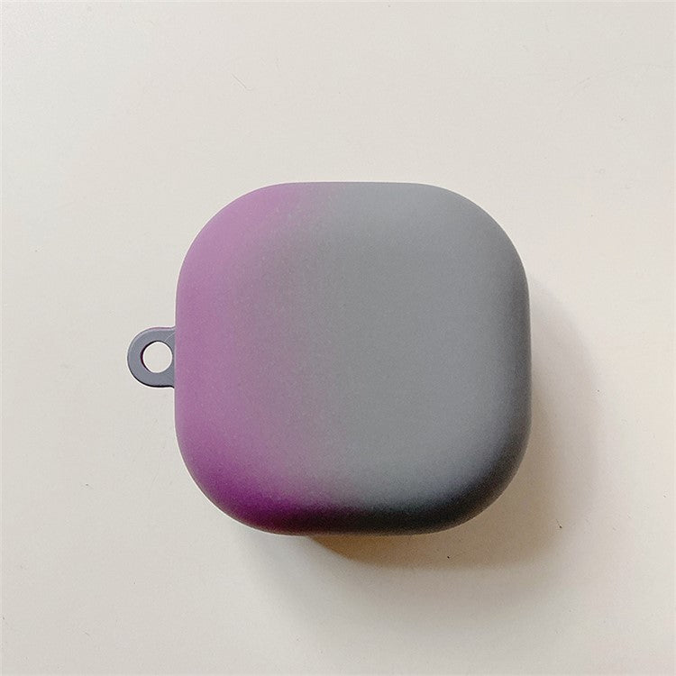 For Samsung Galaxy Buds2 / Buds Live / Buds Pro / Buds FE / Buds2 Pro PC Earphone Cover - Grey  /  Purple