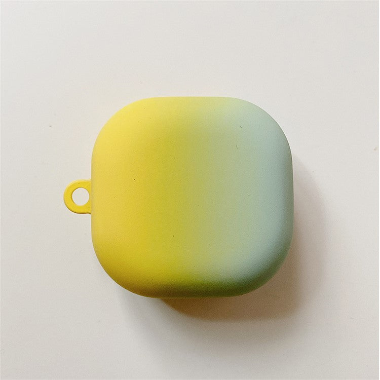 For Samsung Galaxy Buds2 / Buds Live / Buds Pro / Buds FE / Buds2 Pro PC Earphone Cover - Yellow  /  Mint Green