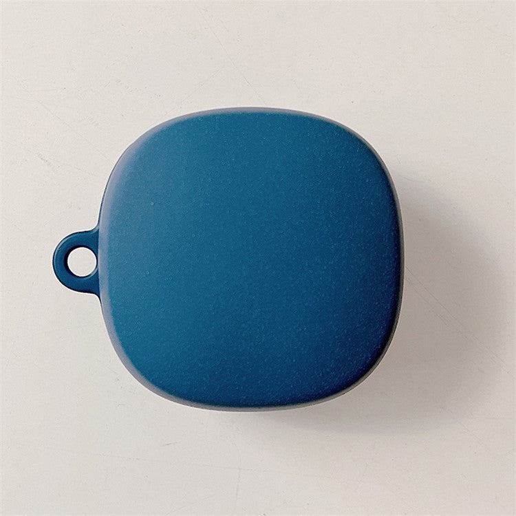 For Baseus WM02 Bluetooth Matte Anti-fingerprint Hard PC Bluetooth Earphone Case Protection Shell - Dark Blue