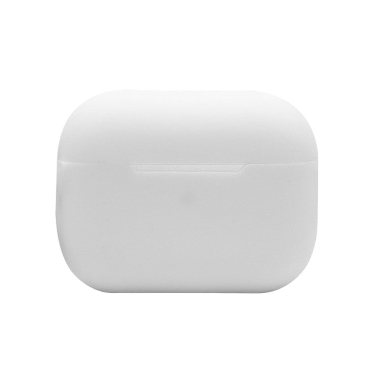 For AirPods Pro 2 Bluetooth Earphone Flexible Silicone Protective Case Anti-drop Anti-scratch Cover - White