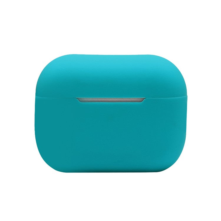 For AirPods Pro 2 Bluetooth Earphone Flexible Silicone Protective Case Anti-drop Anti-scratch Cover - Lake Blue