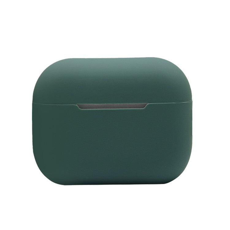 For AirPods Pro 2 Bluetooth Earphone Flexible Silicone Protective Case Anti-drop Anti-scratch Cover - Midnight Green