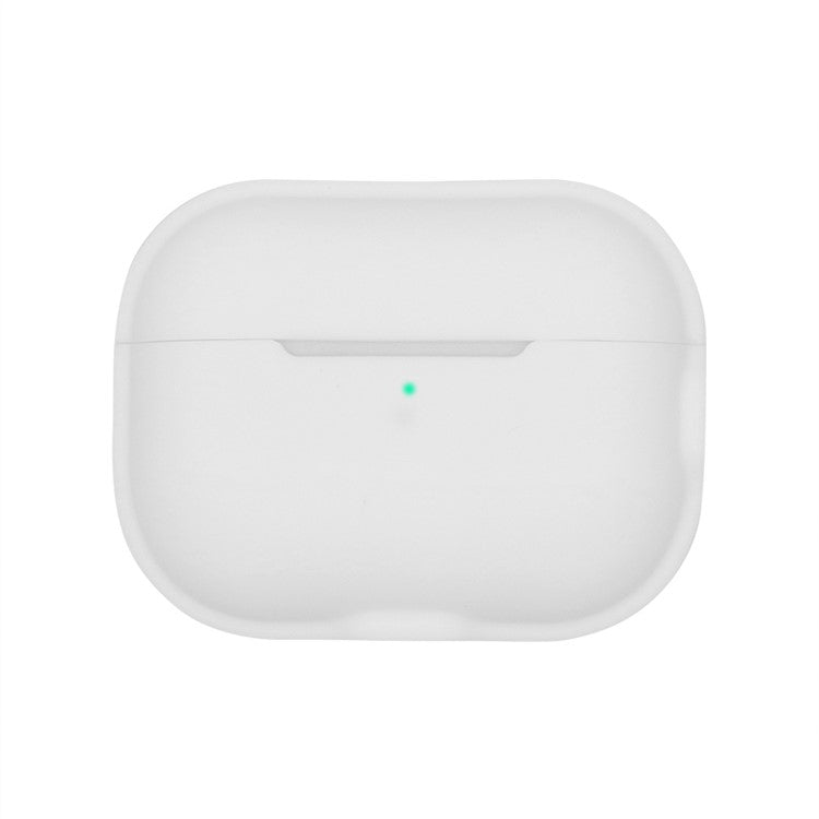 For AirPods Pro 2 Charging Case Cover Anti-Fall Silicone Case Bluetooth Headset Protector - White