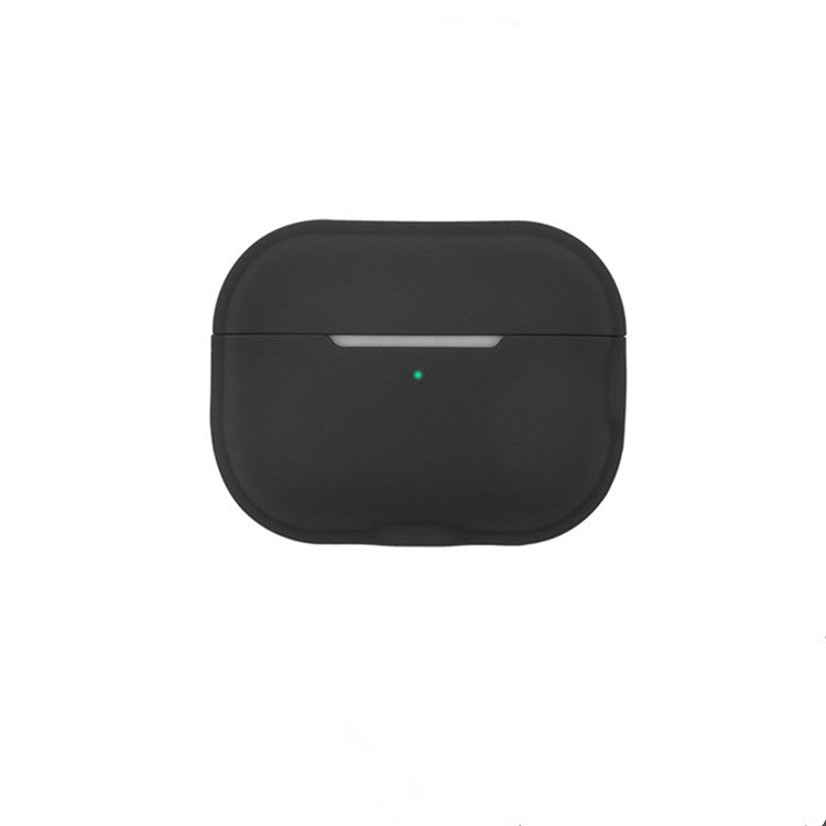 For AirPods Pro 2 Charging Case Cover Anti-Fall Silicone Case Bluetooth Headset Protector - Black