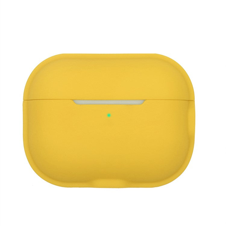 For AirPods Pro 2 Charging Case Cover Anti-Fall Silicone Case Bluetooth Headset Protector - Yellow