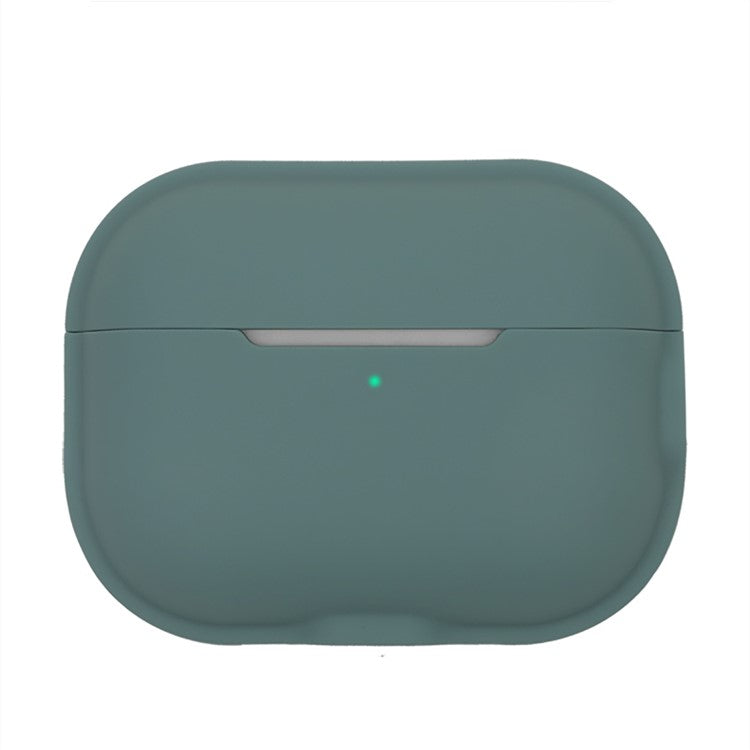 For AirPods Pro 2 Charging Case Cover Anti-Fall Silicone Case Bluetooth Headset Protector - Green