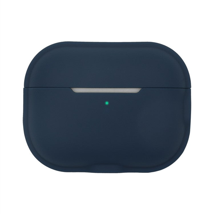 For AirPods Pro 2 Charging Case Cover Anti-Fall Silicone Case Bluetooth Headset Protector - Midnight Blue