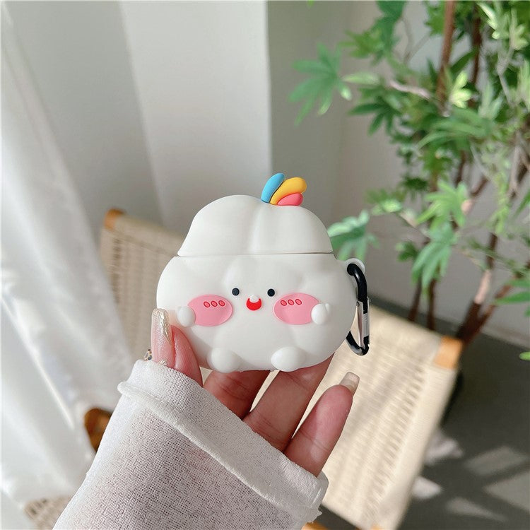 For Apple AirPods 3 Earphone Silicone Case Cute Cloud Design Anti-drop Earbud Cover