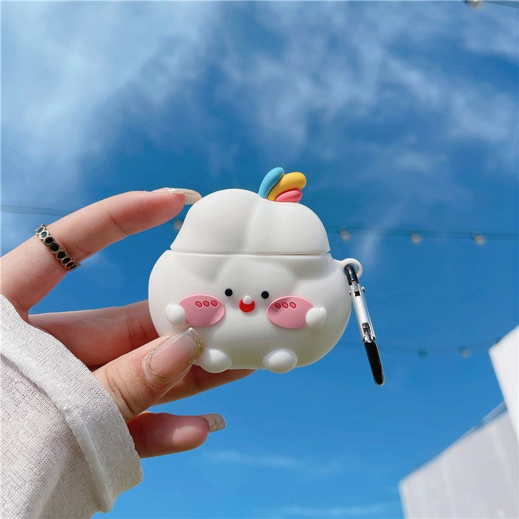 For Apple AirPods 3 Earphone Silicone Case Cute Cloud Design Anti-drop Earbud Cover