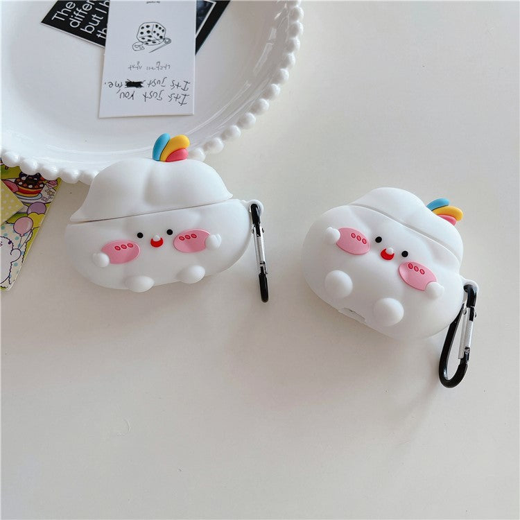 For Apple AirPods 3 Earphone Silicone Case Cute Cloud Design Anti-drop Earbud Cover