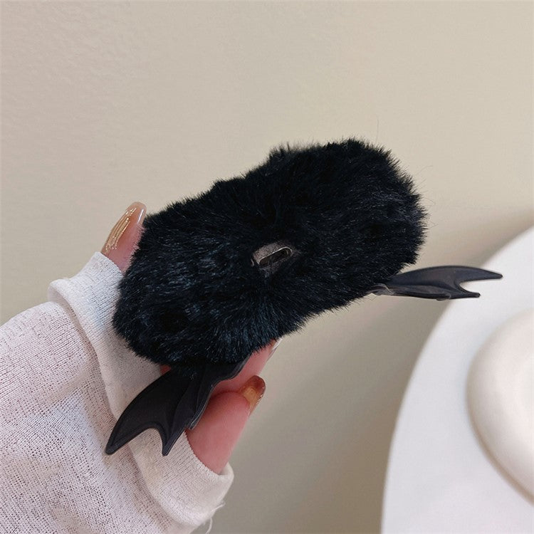 For Apple AirPods with Charging Case (2016) / (2019) / AirPods with Wireless Charging Case (2019) Case Fluffy Little Demon Cover - with Hat