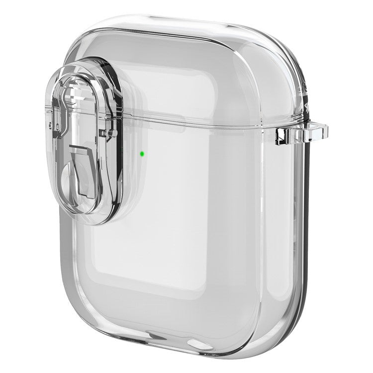 For Apple AirPods with Charging Case (2016) / (2019) / AirPods with Wireless Charging Case (2019) Case Clear Earphone Cover - Transparent