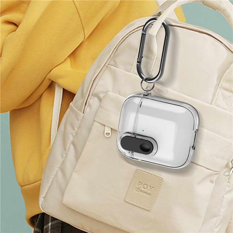 For Apple AirPods with Charging Case (2016) / (2019) / AirPods with Wireless Charging Case (2019) Case Clear Earphone Cover - Transparent