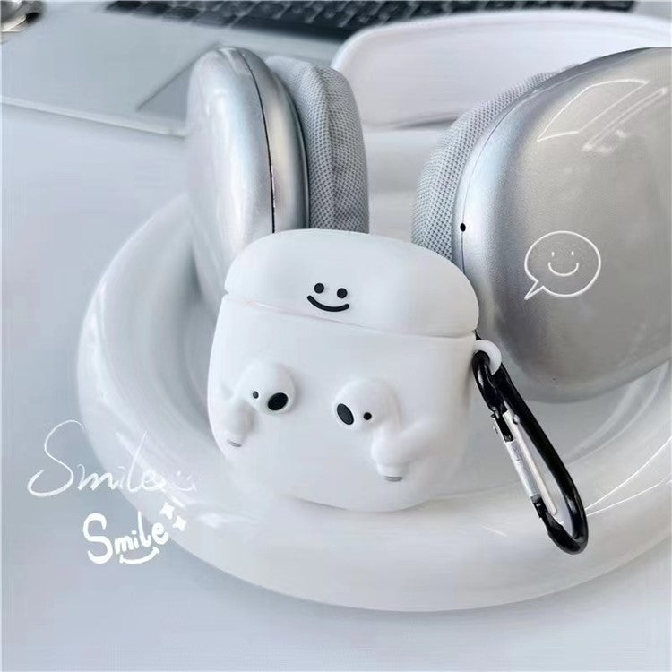 Cartoon Silicone Cover for AirPods with Charging Case (2016)  /  (2019)  /  AirPods with Wireless Charging Case (2019) Anti-drop Case