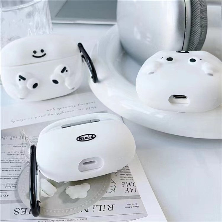 Cartoon Silicone Cover for AirPods with Charging Case (2016)  /  (2019)  /  AirPods with Wireless Charging Case (2019) Anti-drop Case