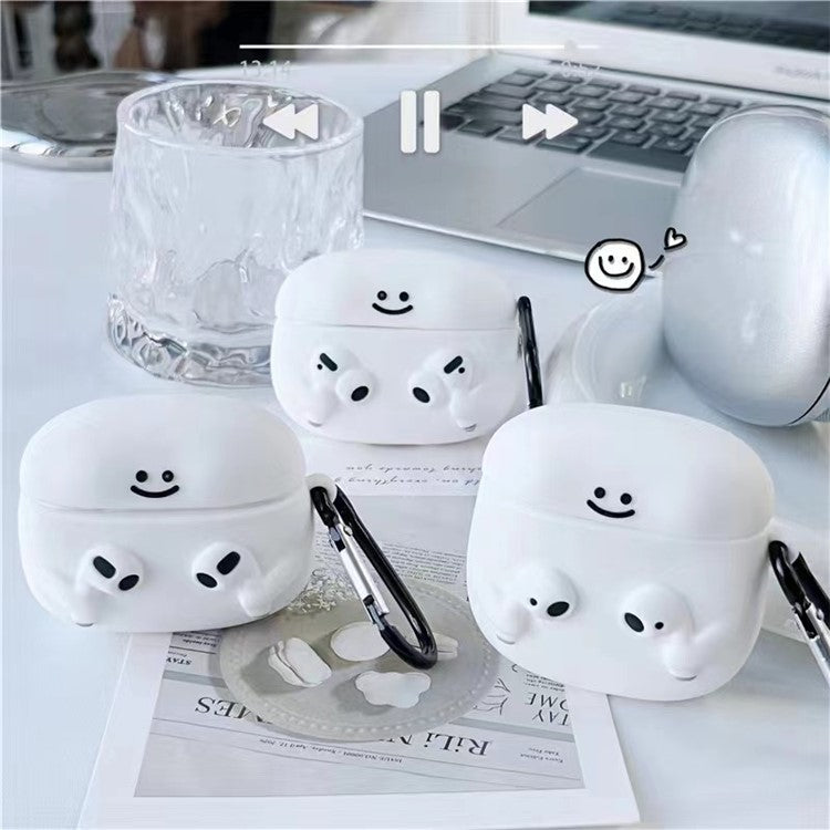 Cartoon Silicone Cover for AirPods with Charging Case (2016)  /  (2019)  /  AirPods with Wireless Charging Case (2019) Anti-drop Case