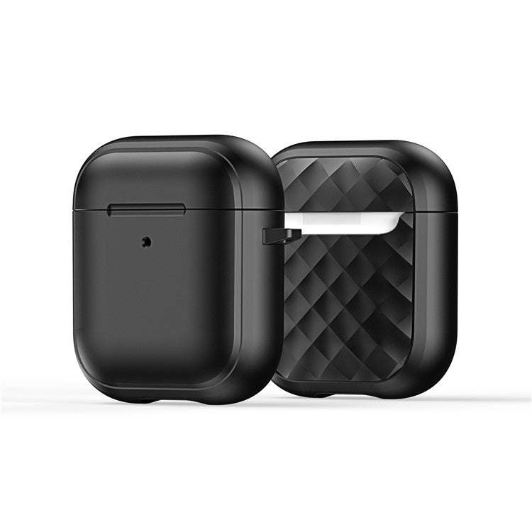 DUX DUCIS PECC Series for Apple AirPods with Charging Case (2016) / (2019) / AirPods with Wireless Charging Case (2019) Cover - Black